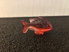 Lalique Crystal Goldfish