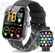Montre Connectée Appels Bluetooth 1.96" HD Smartwatch 110+ Modes Sport Cardio