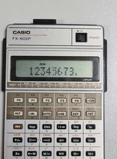 CASIO FX-602P Nice and rare