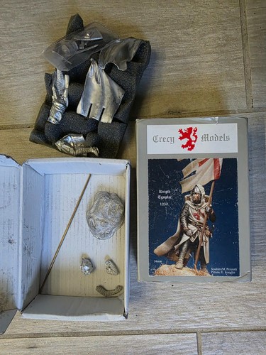 Figurine 54mm métal crécy - figurine,