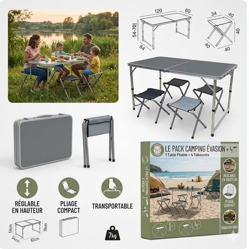 Set de camping complet - 🏕️,