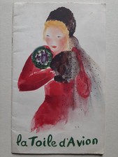 La Toile d'Avion, Paris department store. Women's Fashion Catalog circa 1936