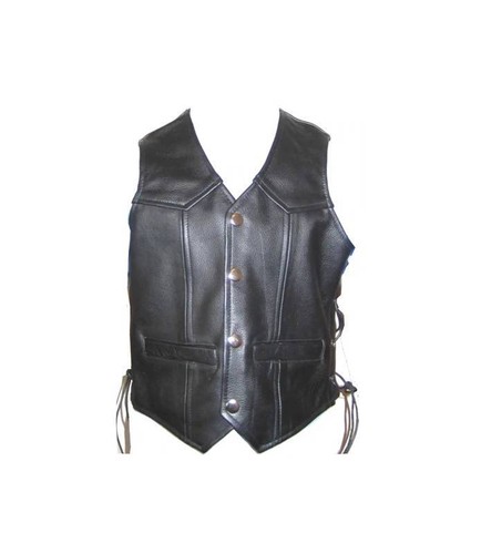 Gilet cuir pour enfant - cuir,