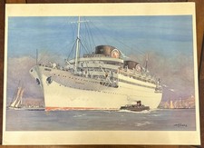 Affiche Paquebot Chella Cie De