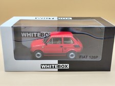 1/24 Fiat 126P Rouge 1985 Whitebox ref: WB124249
