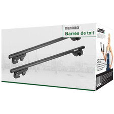 Barres de toit complètes aluminium pour Ssangyong XLV Menabo Sherman NOTICE