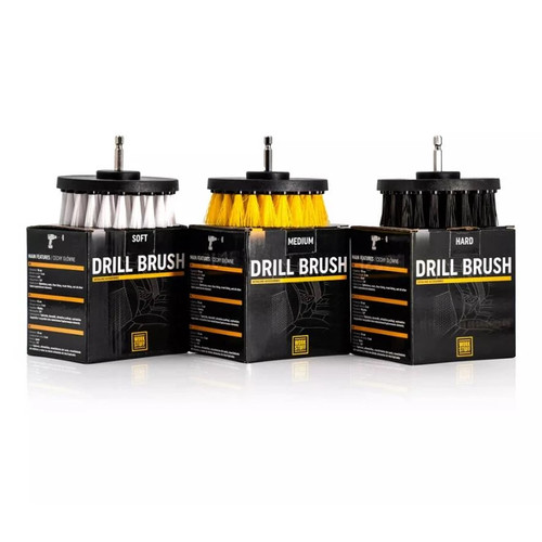 Drill brush medium - brush,