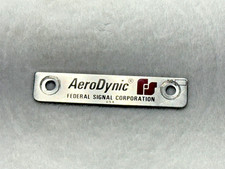 Federal Signal Aerodynic Lightbar Name Plate - USA Version - End Cap