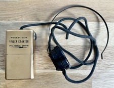 Vintage El-Tronics Pocket Size Geiger Counter Radiation Tool w/ Headphone