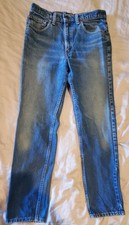 Levi’s 550 Men's Blue Jeans Made In Canada 90's Red Tab Size 32x32