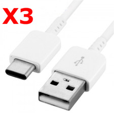 Cable Usb / Type C Blanc Lots