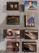 (4) RIttenhouse?STAR TREK ENTERPRISE Complete Base Sets Seasons 1 2 3 & 4?