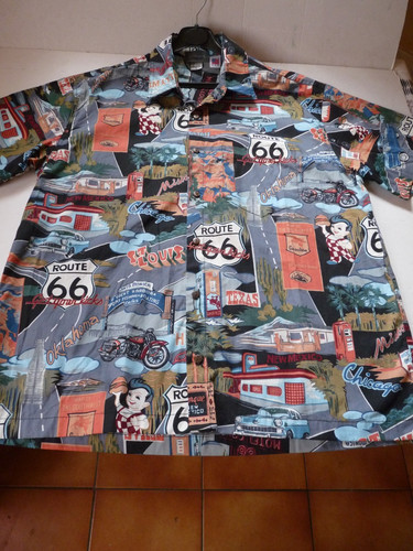 Chemise route 100 coton - 66, %