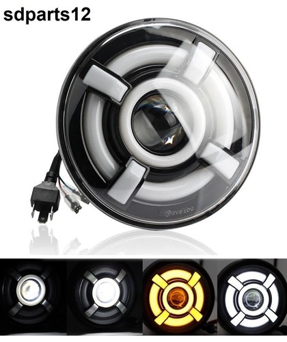 Phare avant led rond 40w - phare,