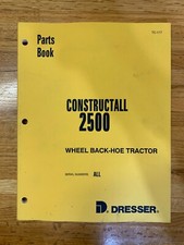 Komatsu Dresser International Constructall 2500 Wheel Back-Hoe Tractor TC-117