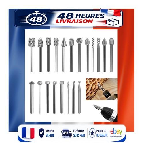 Fraises rotatives hss - 20,