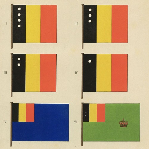 Marine drapeau belgique - marine,