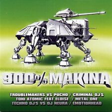 FRENCH CD ALBUM COMPILATION 900 % MAKINA RARE COLLECTOR NEUF OUVERT 2003