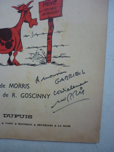 Dedicace signature de - ,