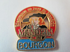 PIN'S MANDRIN / BURGUNDY / RARE