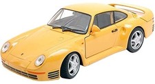 WELLY, PORSCHE 959 Jaune, échelle 1/24, WEL24076GE