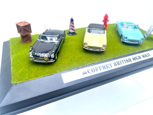 Coffret avec trois mgb - mk, ii