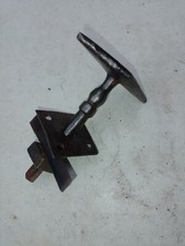 Antique Wrought Iron Door Handle, Hanging Lock