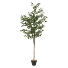 Olivier artificiel plante artificielle arbre en pot 180 cm intérieur/extérieur