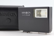 Tested [NEAR MINT w/Case] MINOLTA CLE Auto Electro Flash TTL Strobe From JAPAN