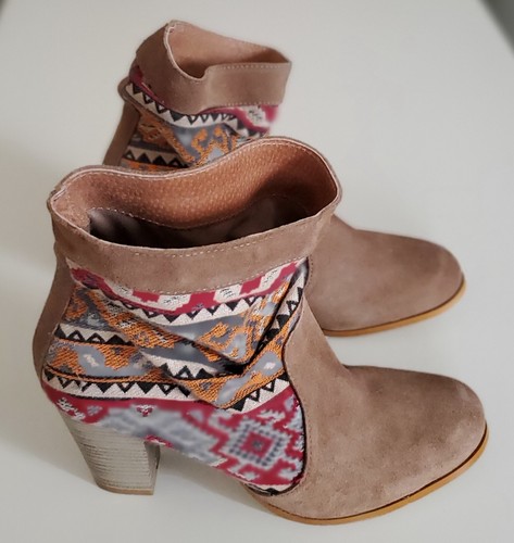 Bottines bottes femme daim - bottes,