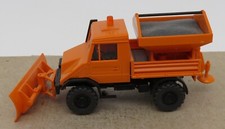 WIKING HO 1/87 TRUCK MB MERCEDES UNIMOG U140 SNOWPLOW SCHMIDT #6460226