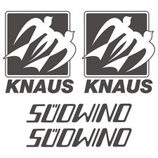 2 x Knaus Old SÜDWIND
