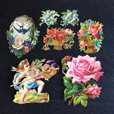 Anciens Chromos Lot de 7