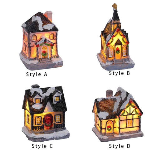Scène noël maison - de,