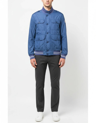 Blouson bomber coupe vent - , bleu
