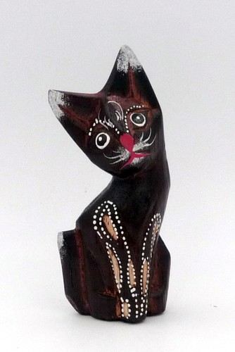 Chat bois peint museau - en,