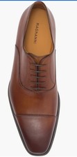 MAGNANNI “TERRIL” Cognac Cap Toe Oxford Size US 11.5 MSRP $425