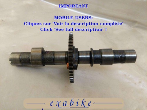 Arbre cames echappement - arbre,