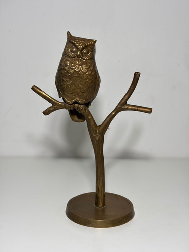 Statuette hibou chouette