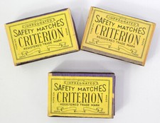 Boite d'allumettes - "Criterion" - US/GB ARMY WW2 ( matériel original )