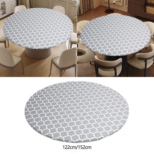 Nappe ronde vinyle avec - nappe, en