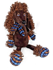 Belle peluche chien caniche