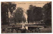 Old postcard 94 - CHOOSE LE ROI (Val de Marne) 14. Le Bassin Jardin de l'Hôtel de Ville