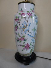 Ancien pied lampe vase