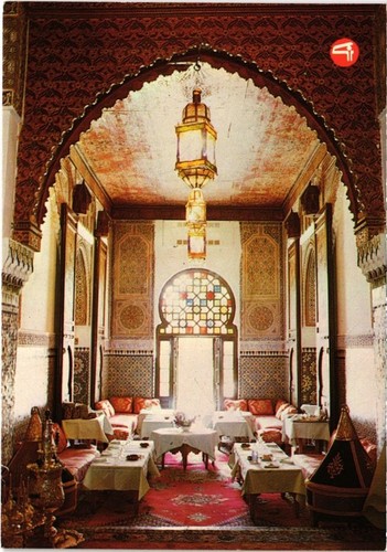 Cpm maroc fes salon marocain - cpm,