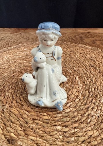 Figurine porcelaine dame - figurine, /