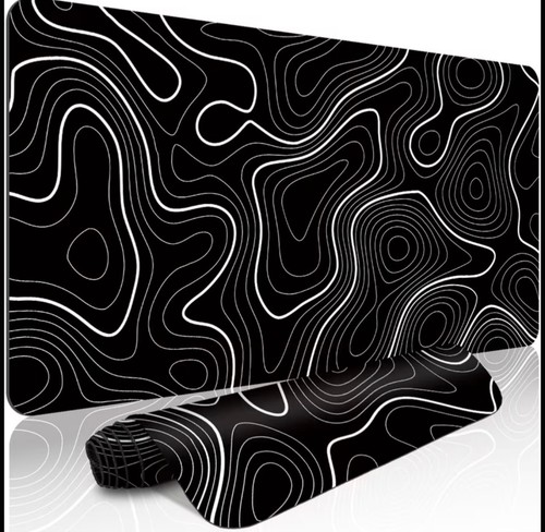 Tapis bureau noir - et, blanc