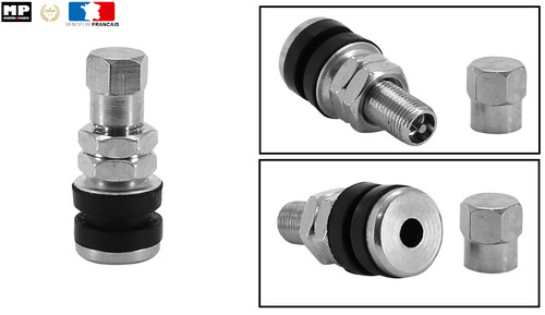 Valves roue métal droite pour
