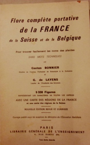 Flore complète portative - flore,