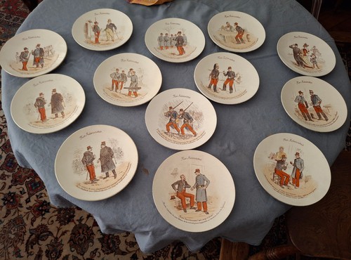 Assiettes parlantes - 13,